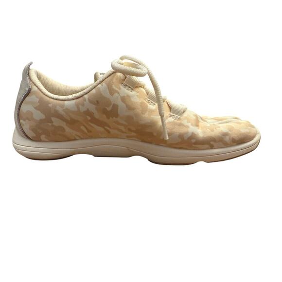 Peluva Women's Strand Lightweight Trainer Shoes 6.5 Desert Camo Ivory Minimalist - Picture 3 of 11